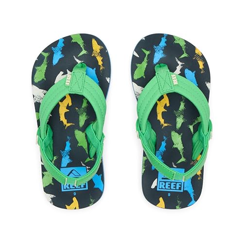 Image of REEF Boys Toddler /Little Kid Ahi Beach Flip Flop, Soft Cushion Footbed, Water Friendly