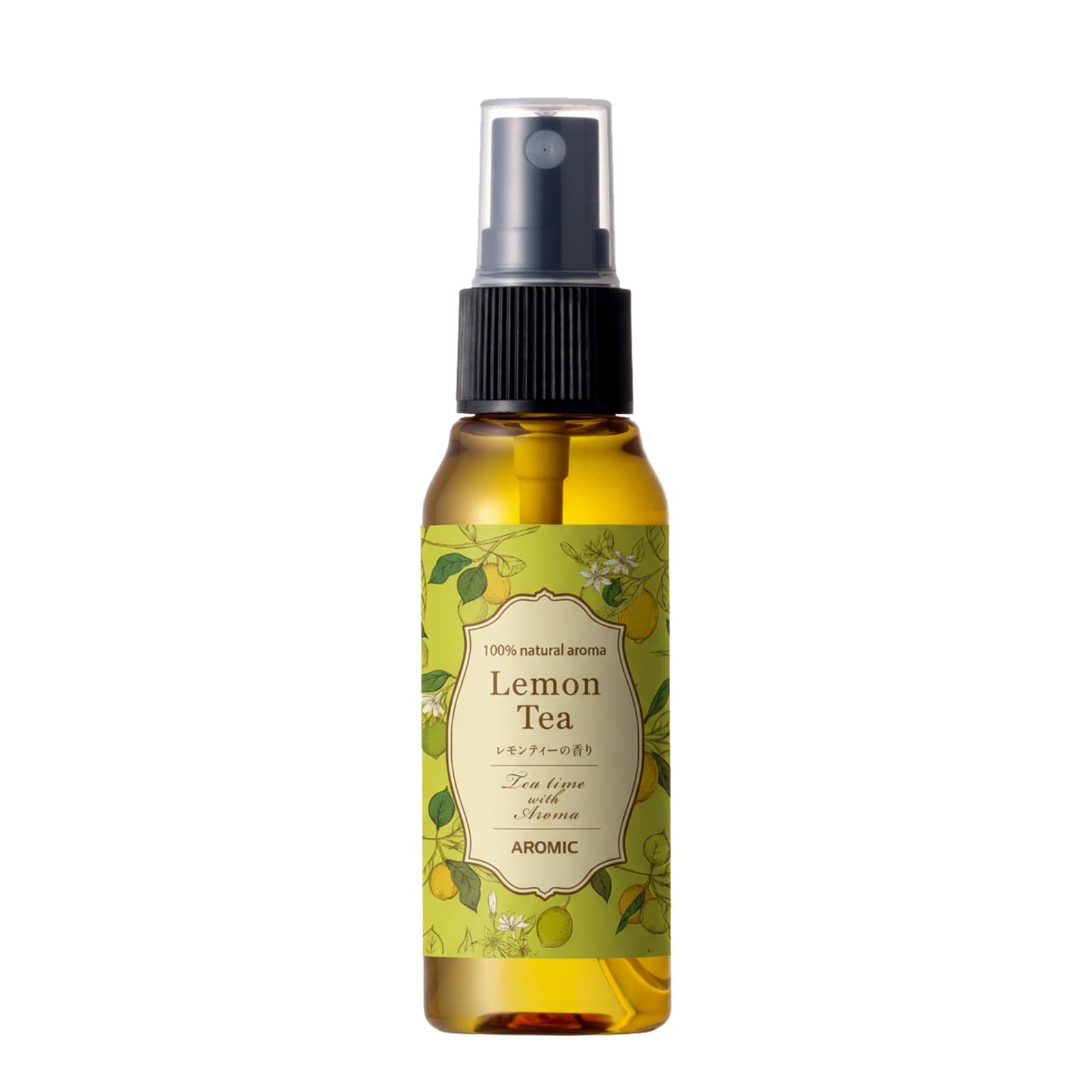 Natural Aroma Spray, Pillow Mist, Perfume, Room Fragrance, Mood-changing, Relaxing, Refreshing, Sleep, Aroma Spray, Deodorizing, Antibacterial, Gift (Lemon Tea)