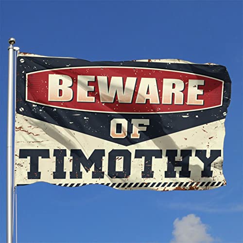 Drapeau Timothy pour Man Cave 152x244 cm grand format - 2