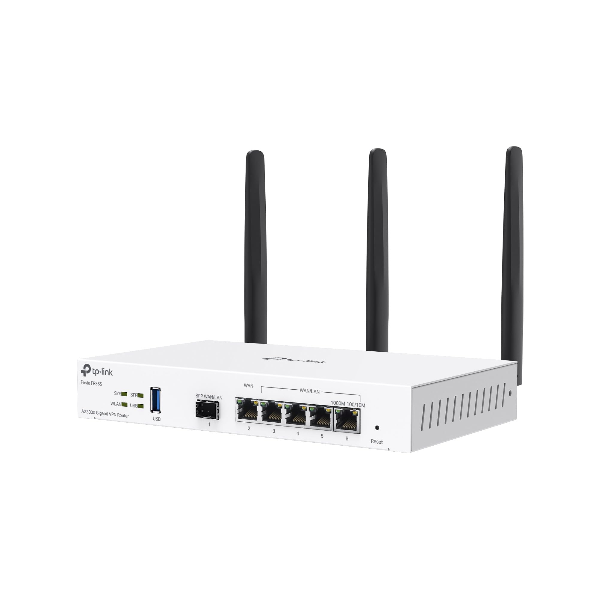 TP-Link Festa FR365 | Brama VPN WiFi 6 AX3000 | 6 portów Gigabit | Port USB 3.0 | Zarządzanie w chmurze