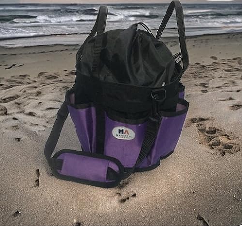 Majestic Ally horse Grooming Organizer Tote Bag (Purple) - Image 4