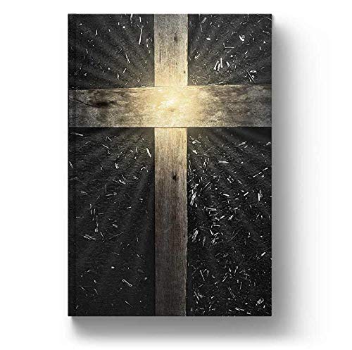 Bíblia NAA Cruz Madeira Letra Normal: Nova Almeida Atualizada