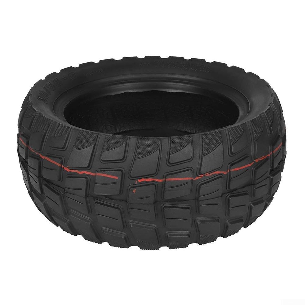 Roue Tubeless Scooter, Pneu de rechange sans chambre à air pour scooter électrique 10" Taille 90/55-6,10x3.0,80/65-6, Pneus pneumatiques en caoutchouc pour scooter électrique à vide, 235x94mm