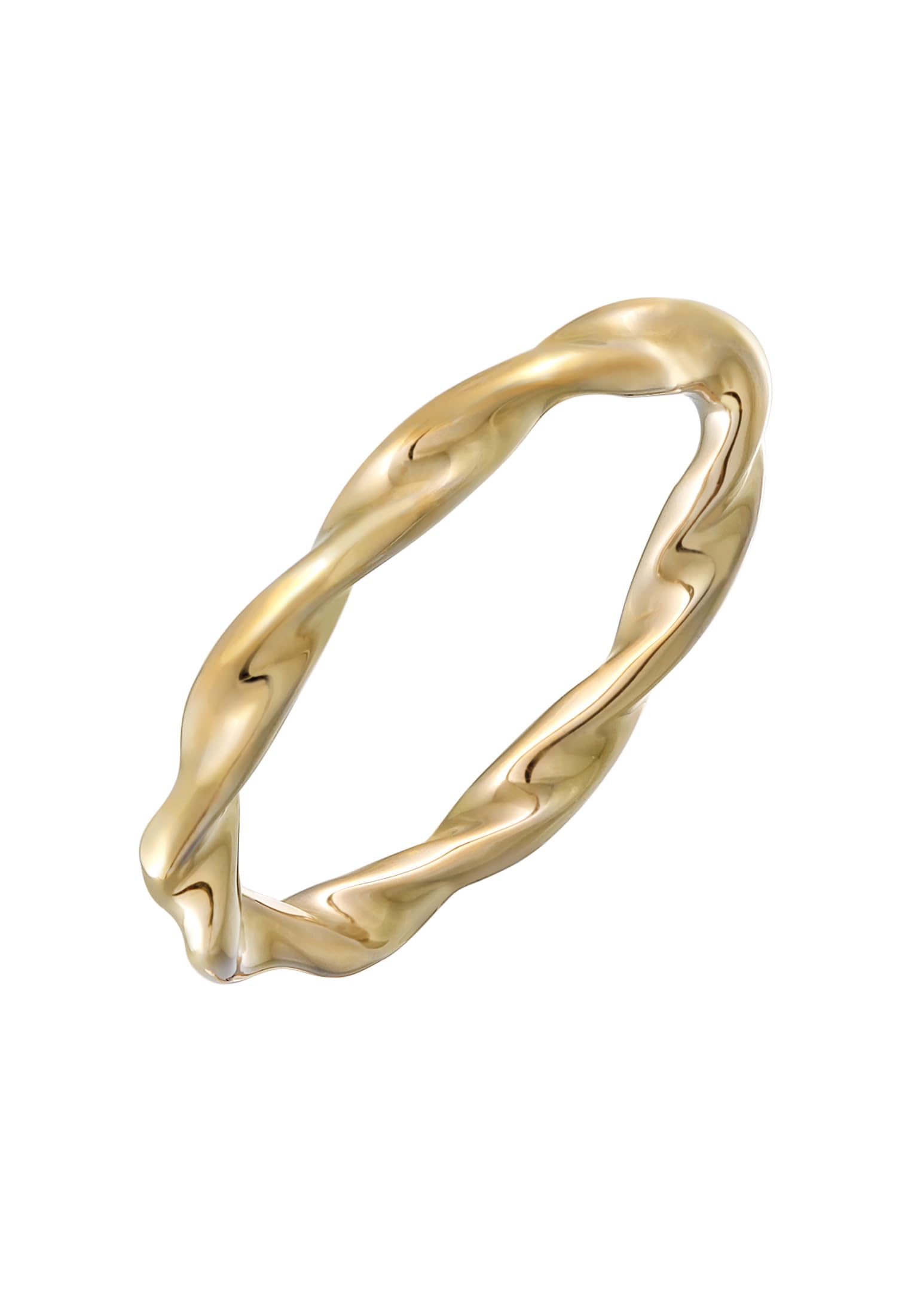 Elli Ring Ladies Stack Twisted Filigree Gold Colours
