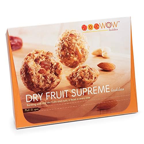 See full amazon price history chart for WOW Laddus - Dry Fruit Supreme 220 Grams Pack of 6 | Natural Jaggery Sweetened | Pure Ghee Infused | Nutrient & Healthy Tasty Laddoos | No Added Preservative WOW Laddus - Dry Fruit Supreme 220 Grams Pack of 6 | Natural Jaggery Sweetened | Pure Ghee Infused | Nutrient & Healthy Tasty Laddoos | No Added Preservative (B0CWNX771P) Amazon Price History, Amazon Price Tracker
