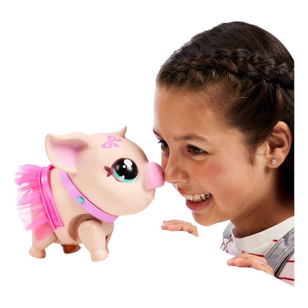 Little Live Pets My Pet Pig Soft and Jiggly Interactive Toy Pig