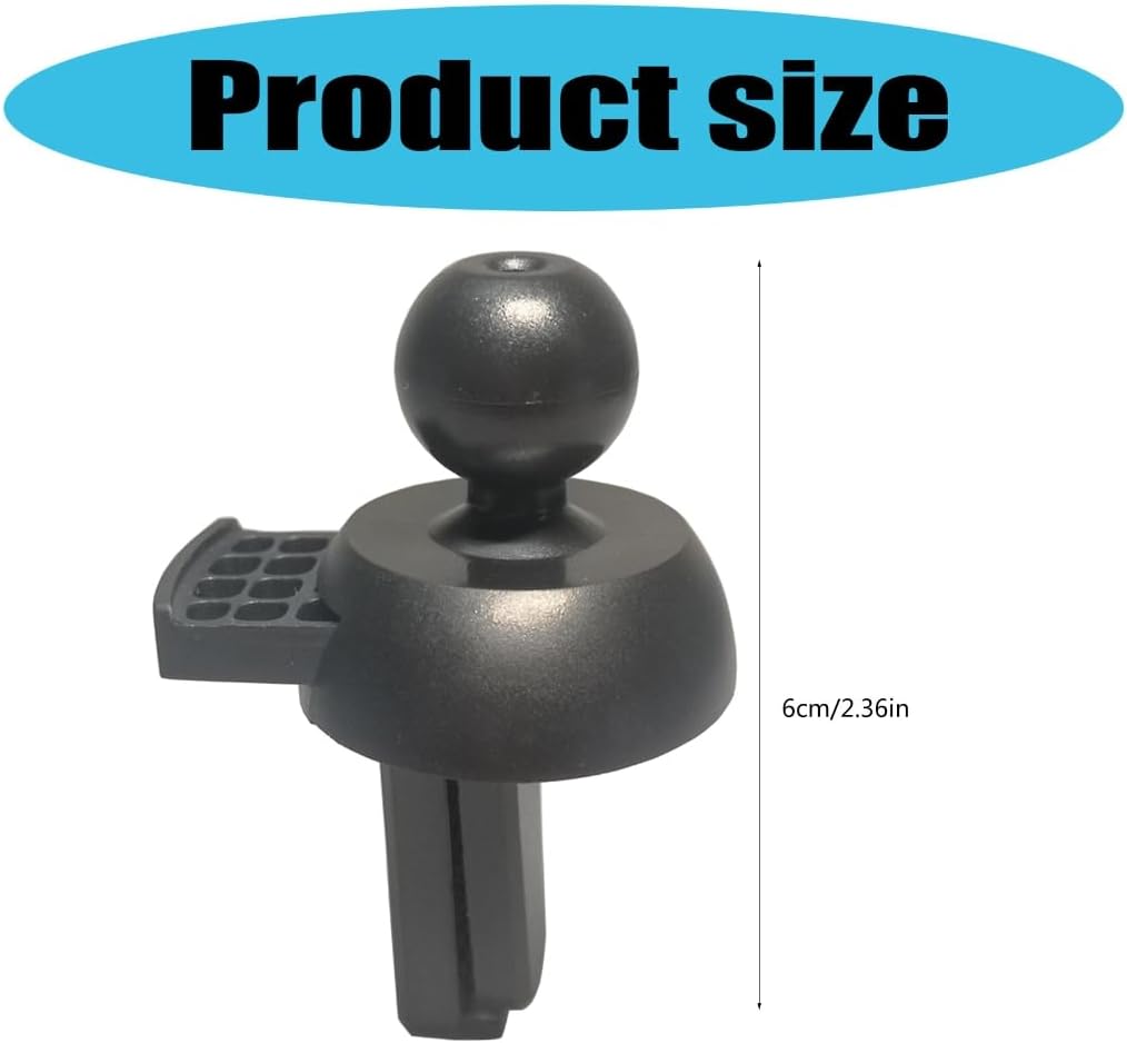17mm Car Air Outlet Metal Hook Clamp Head Base for Car Air Vent Clip image 5