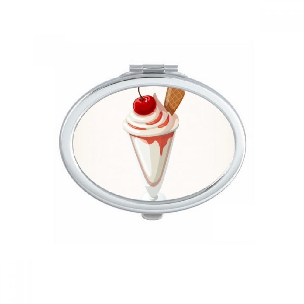 Miroir portable mignon miroirs de poche à la main motif sucré pour sublimer son style au quotidien