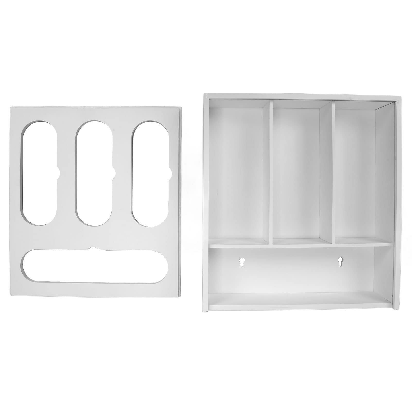 Organizer 6 In 1 In Bambù Per Borse Con Chiusura Lampo, 60 Sacchetti Ecologici Inclusi E Supporto, Senza Montaggio, Per Cassetti E Parete