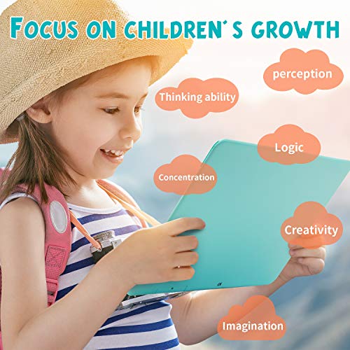 TIMMY LCD Writing Tablet Drawing Board, 15 Inch Writing Tablet Colorful Doodle Pad for Kids, Kids Early Educational Drawing Tablet Learing Toys for 2 3 4 5 6 Years Old Boys and Girls Gifts (Blue)