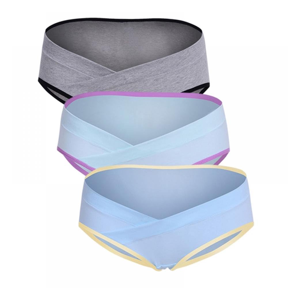 Cotton Rich Under The Bump Maternity/Postpartum Briefs -Pack of 3-image-37