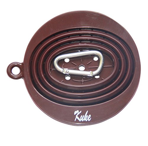 Kuke Reusable Silicone Coffee Dripper with Paper Filters,Collapsible Coffee Filter Holder, Food Grade