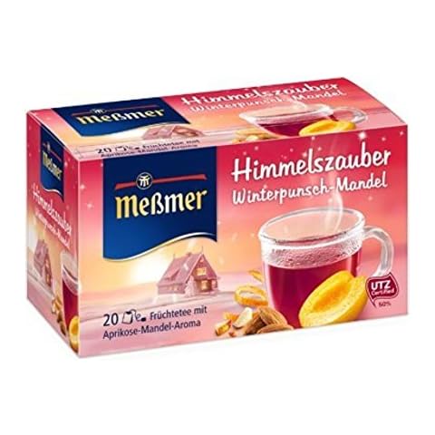 Meßmer Himmelszauber Winterpunsch/ Mandel 20 Teebeutel Cover