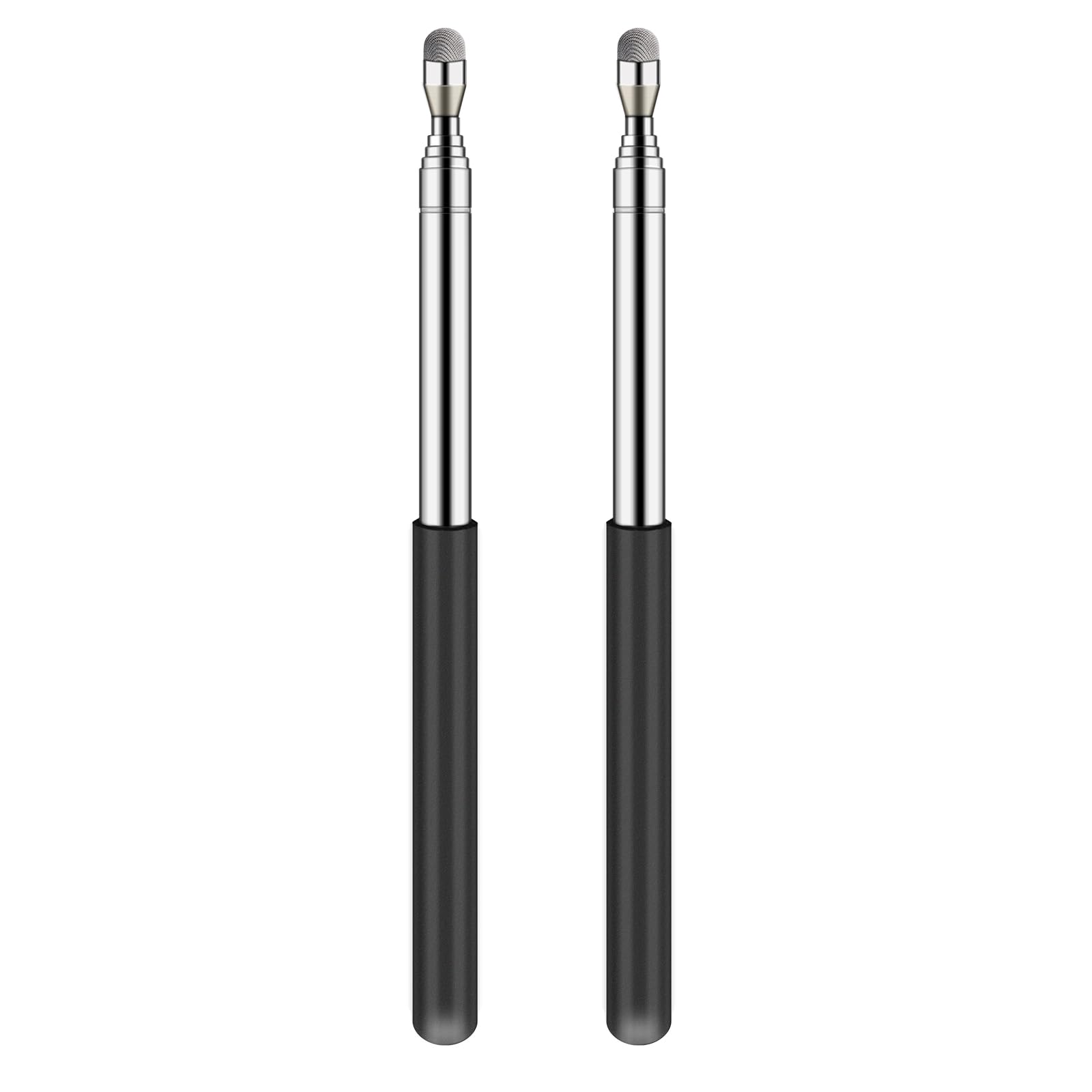 Photo 1 of [DAMAGED ]Dumero Telescopic Teaching Pointer for Teachers, 1 Pack Black Pointer with Felt Tip for Infrared Whiteboards Only, Extendable Handheld Presenter for Classroom, Blackboard, Display – 39 Inch Length
