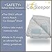 Arm’s Reach Fitted Bassinet Sheets - Soft and Breathable, Designed for Use with Mini, Clear-Vue, and Cambria Co-Sleeper Bedside Bassinet, White