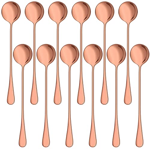 Luvtree Edelstahl Rührlöffel Set - 8 Stück 15,8cm Für Kaffee & Cocktails