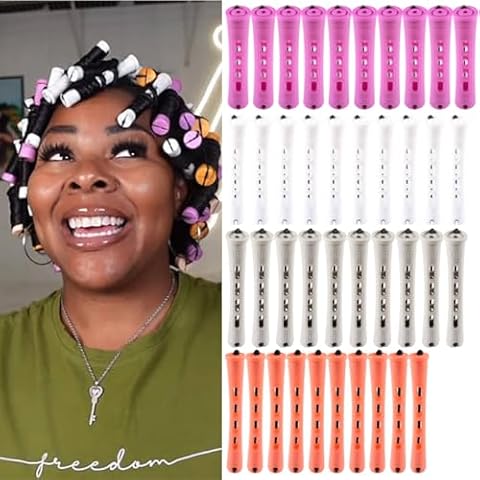 Betufllo 40Pcs Perm Rods Set Cover