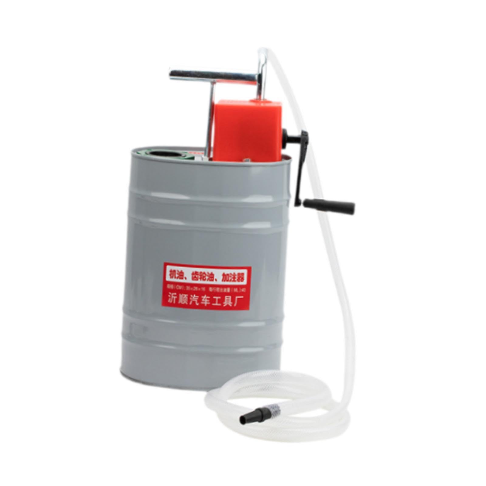 Sistema manual de llenado de aceite de manivela 10L para uso automotriz, A