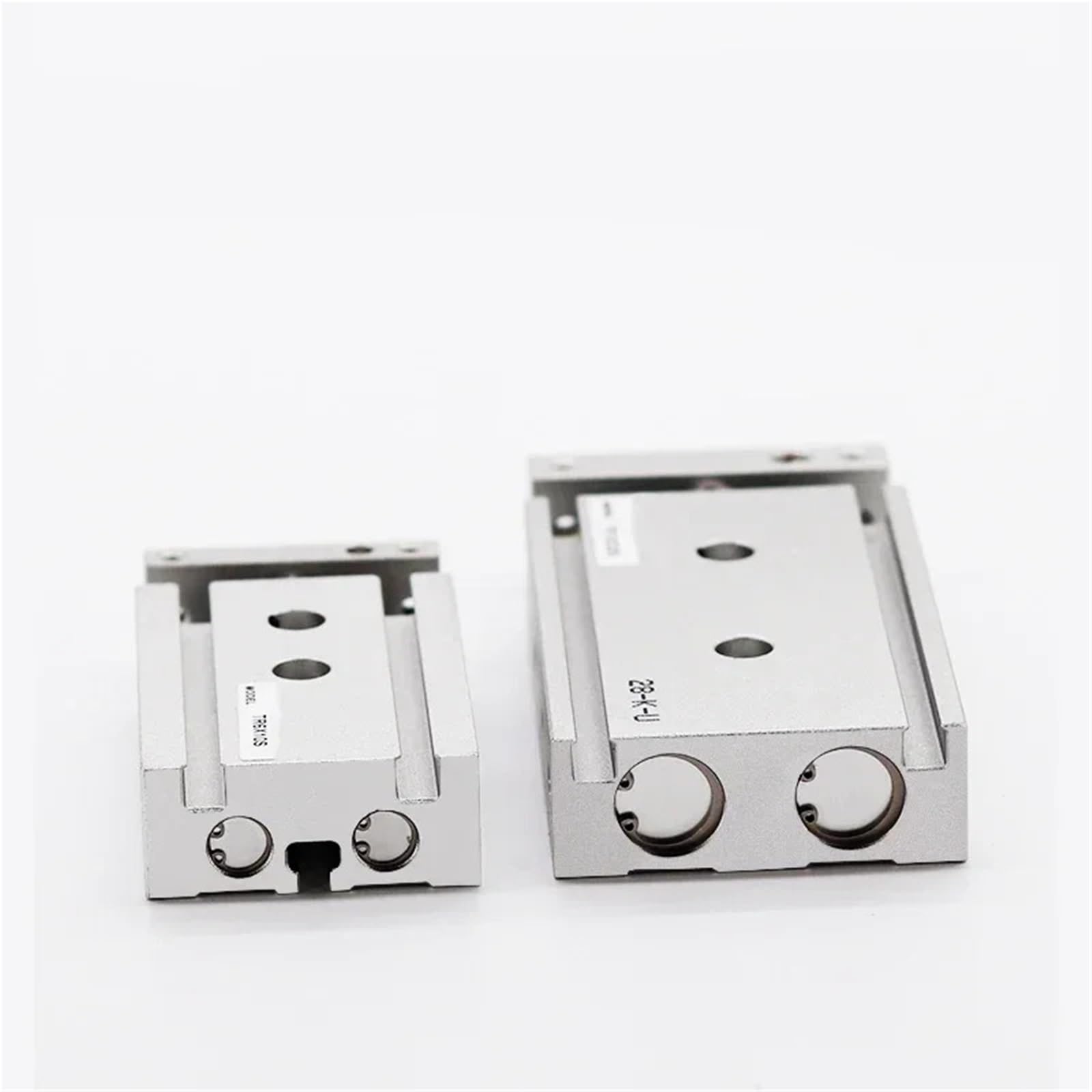 TR-Serie Doppelstangenzylinder Pneumatischer Zylinder TR16 TR20 TR25 TR32 Luft 10-200 mm Hub mit Magnet(ST 100mm Magnetic,TR25 (Bore 25mm))