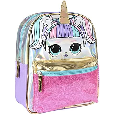 CERDÁ LIFE'S LITTLE MOMENTS - Mochila Infantil Metalizada de LOL Surprise Cover