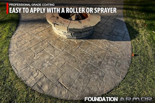 Foundation Armor AR350 Low Gloss Wet Look Concrete Sealer 5 Gallon thumb #6