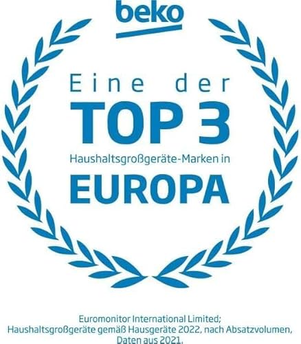 Foto von Beko FS127940N b100 freistehender Gefrierschrank, 244 l Gesamtrauminhalt, 5 Gefrierschubladen, 2 Gefrierfächer, Schnellgefrierfunktion, MinFrost, Türalarm, 36 dB, Weiß