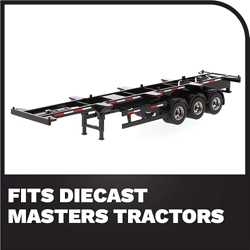 Miniatura 3 de Diecast Masters 91024 - Remolque de esqueleto negro serie 150