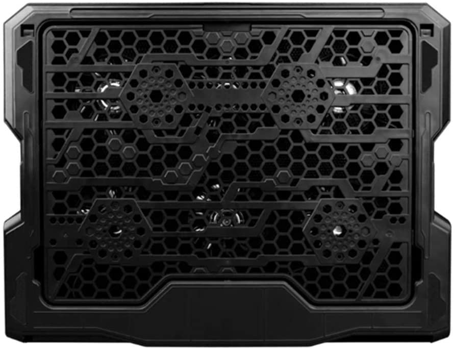 Base refrigeradora para laptop con 6 ventiladores, 2 puertos USB y soporte ajustable en 6 posiciones miniatura 6
