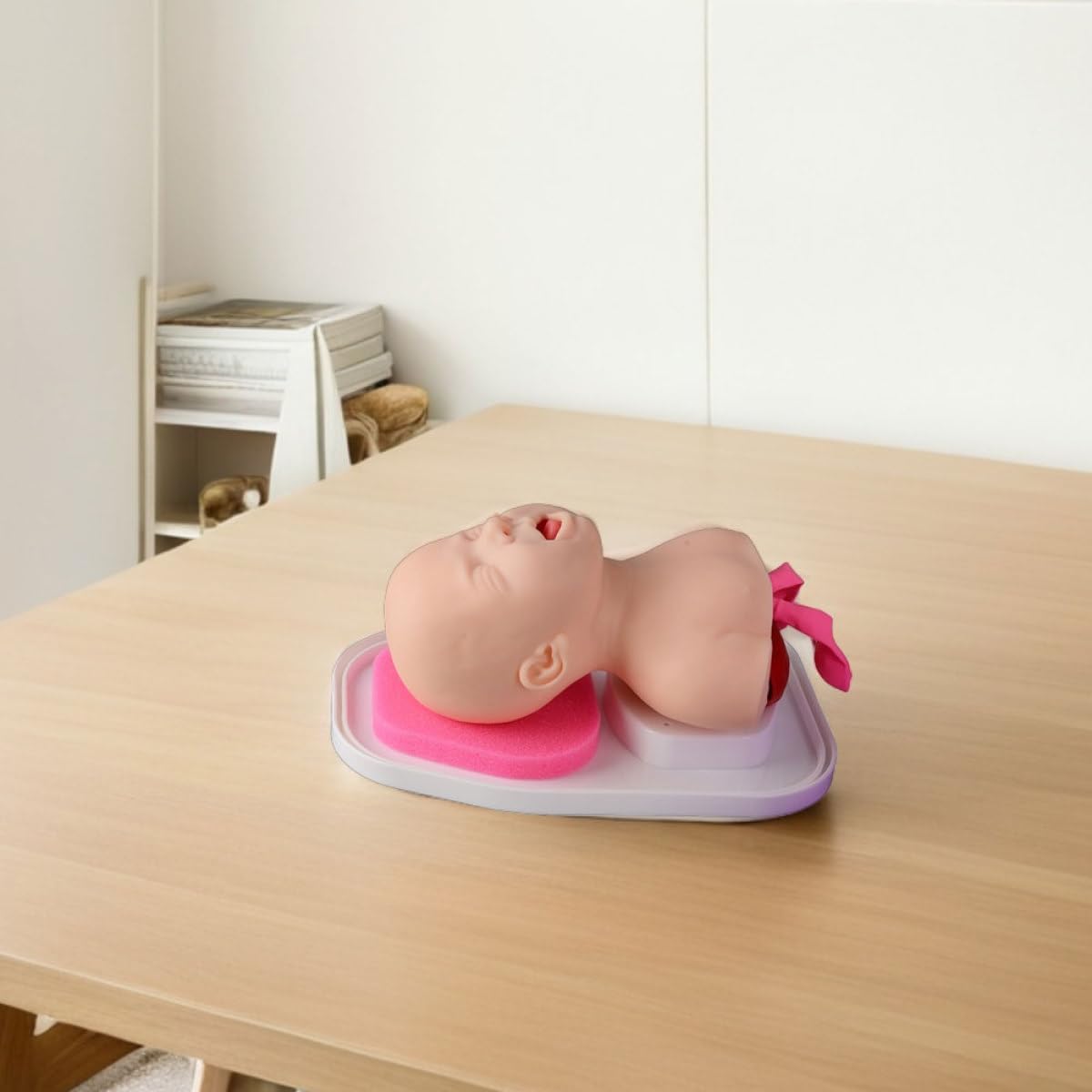 Modelo de Intubación 1 Pieza Pvc Simulación Oral Nasal Infantil