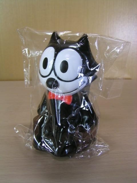 Amazon.co.jp: ノーブランド品東日本銀行フィリックス貯金箱ソフビ1996