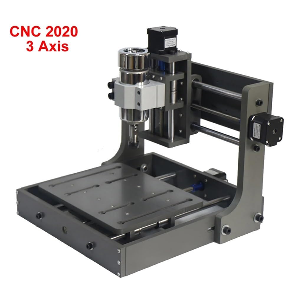 Máquina de grabado CNC for madera con marco de PVC de 4 ejes, 300 W, escultura redonda, PCB, 2020(3 Axis,220V)