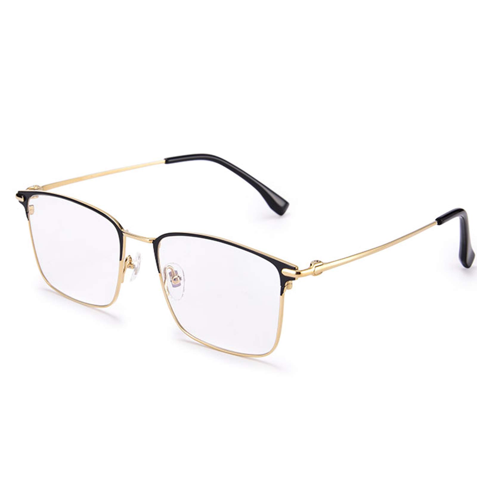 ZXCVBAS Blue Light Blocking Reading Glasses Comfort Computer Reader Glasses for Men UV Protection Anti Reflection HD Anti-Radiationpure