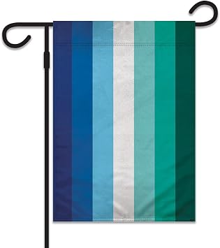 Gay Male MLM Pride Garden Flag - 12x18" Garden Flag Perfect for Spring, Summer, All Season Decor