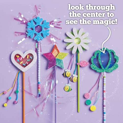 Craft-Tastic Make Your Own Little Magical Wands – Everything Included for 5 Fun DIY Magic Wands Art & Crafts Projects - Ages 4+ - image 6