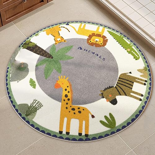 Tapis antidérapant grand format lavable et résistant aux taches - 7
