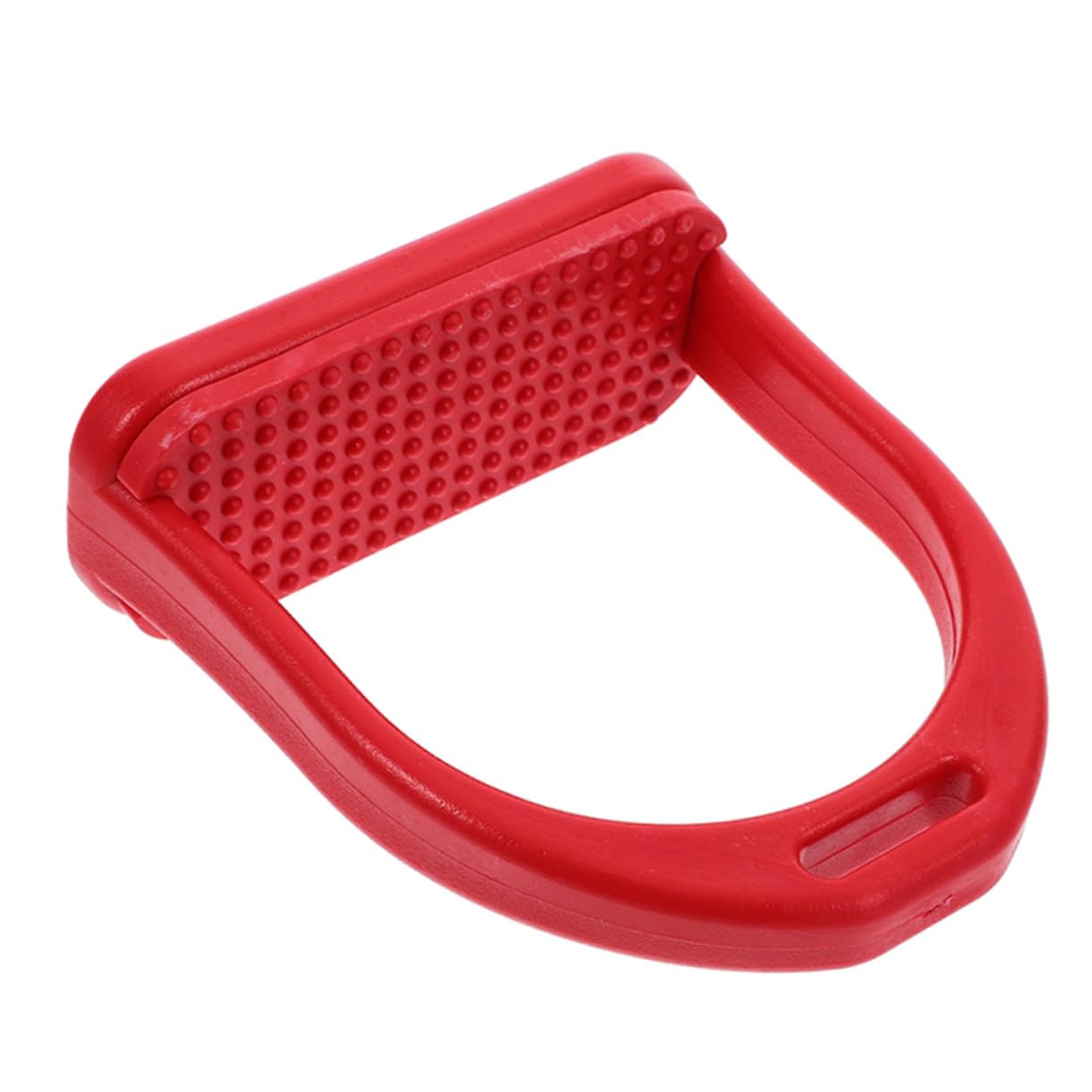 SEWOART 1 Pair Horse Riding Stirrups Limiter Door Stirrups Adjusting Tensioner Bumper Door Plug Protector Door Plug Base Door Plug Riding Saddles Strainer Lawn Tensioner Red