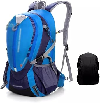 25L Outdoor Mountaineering Backpack Mens Cycling Backpack Womens Hiking BackpackBlack