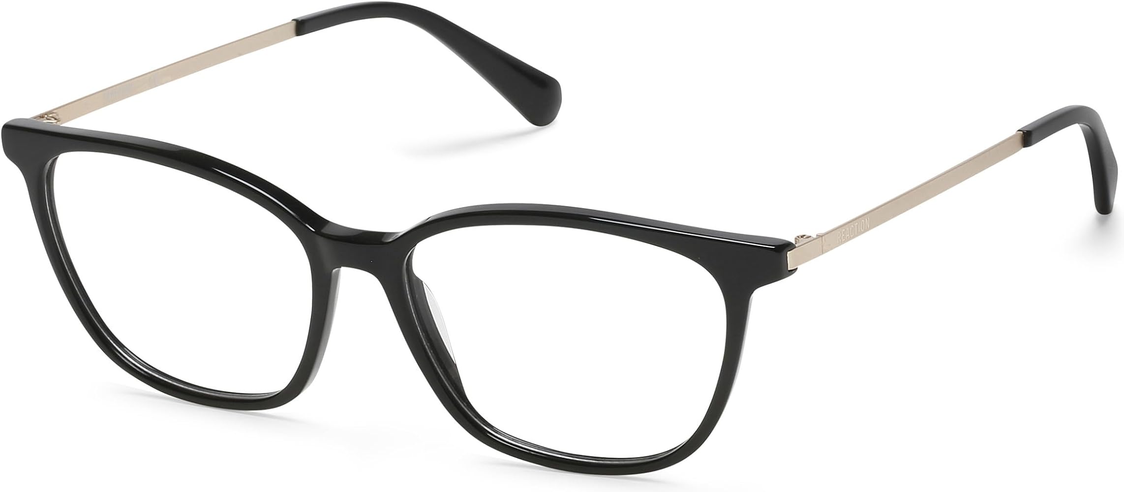 Kenneth Cole REACTION Eyeglasses KC 0956 001 Shiny Black at Amazon