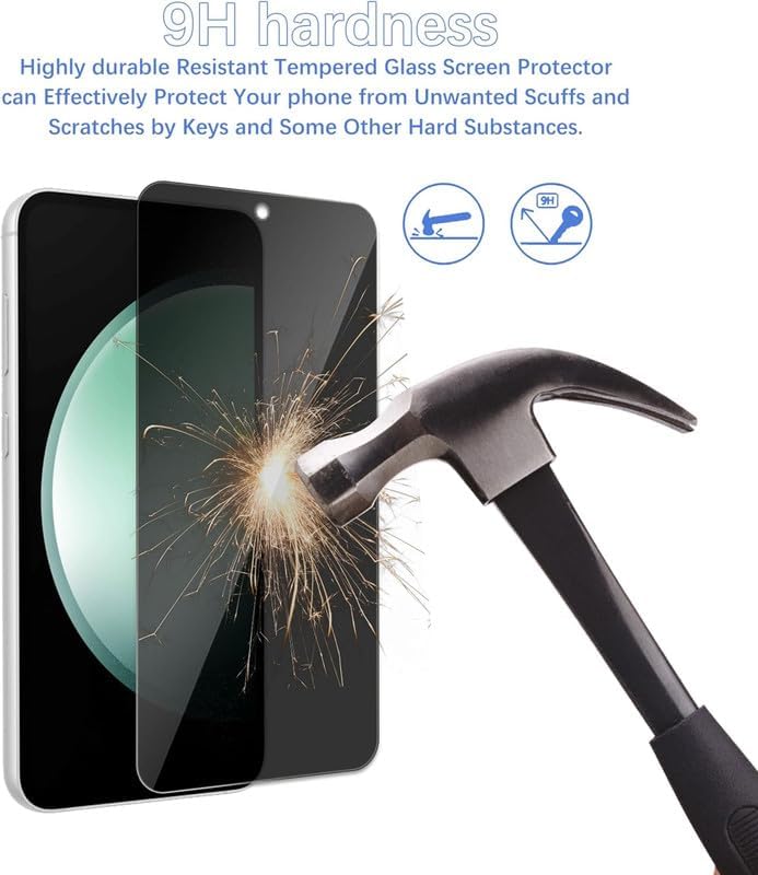 Image of Tempered Glass Screen Protector (Samsung Galaxy S23 FE (Privacy))