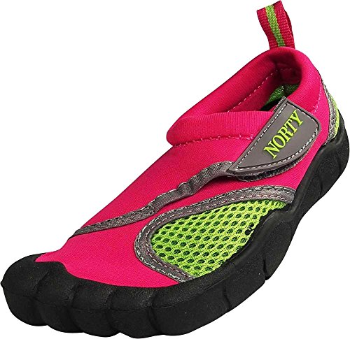 Image of NORTY Water Shoes for Boys and Girls - Swim Socks for Beach, Boat, and Pool - Skeletoe Barefoot Design - Cruise Ship Essentials for Kids - Hiking and Camping Footwear