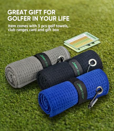 image for Jiskan Pro Golf Towel for Golf Bags Microfiber (16