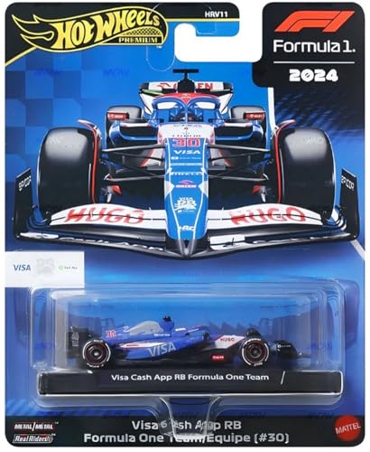 Hot Wheels Set de 6 Autos Fórmula 1 2024 Escala 1:64 miniatura 2