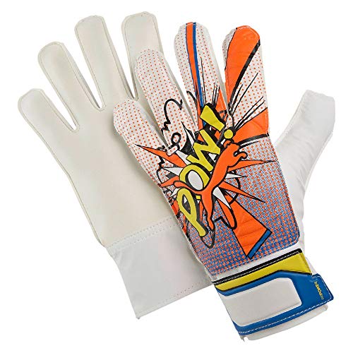 Puma evoPOWER Grip 4 Torwarthandschuhe weiß Kinder white-orange clown fish-electric blue lemonade-POP ART, 2