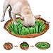 FOROREH Tappetino Olfattivo Cane, 48 * 48 * 8 CM Gioco Tappeto Sniffing Cani, Allenamento e Relax Giocattoli per Cani, Addestramento per Cuccioli e Giocattoli Puzzle -Verde