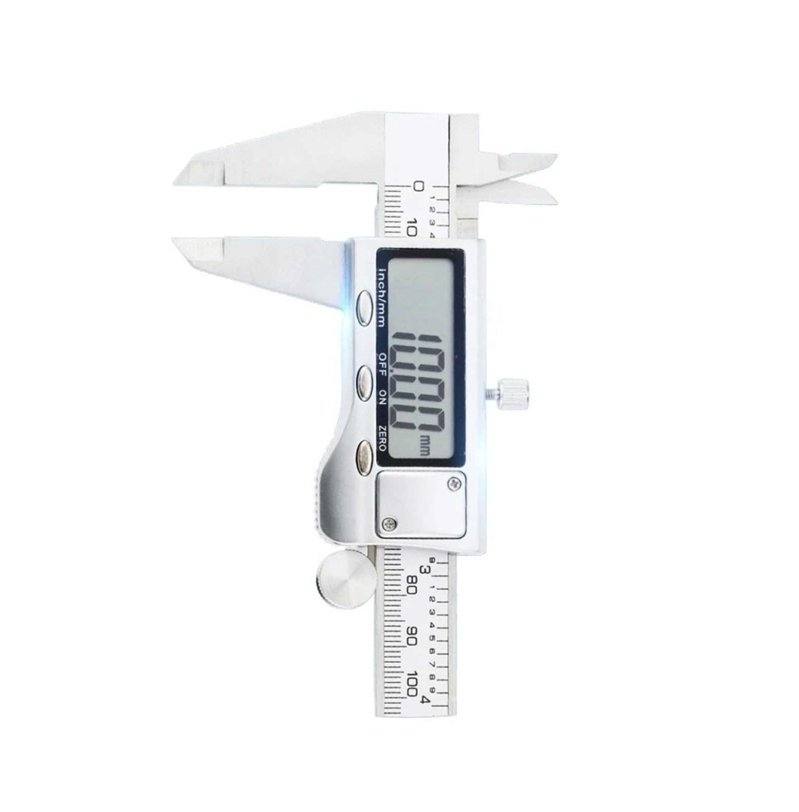 Calibro digitale Calibro a corsoio digitale in acciaio inossidabile Strumenti di misurazione della profondità(Metal Caliper)
