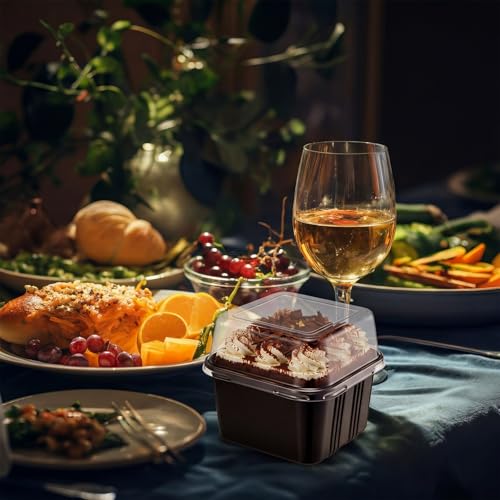 Save 28% on LemonRoad 25-Pack 8oz Dessert Cups with Lids & Spoons