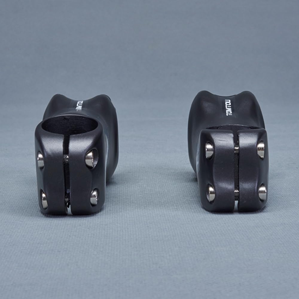 Attacco Manubrio 1 pz nero opaco grigio argento stelo in fibra di carbonio 28.6X31.8 ciclismo mountain bike bici da strada MTB parti angolo 6/17 gradi Attacco Manubrio Mtb ( Color : 17 Degree 60mm )