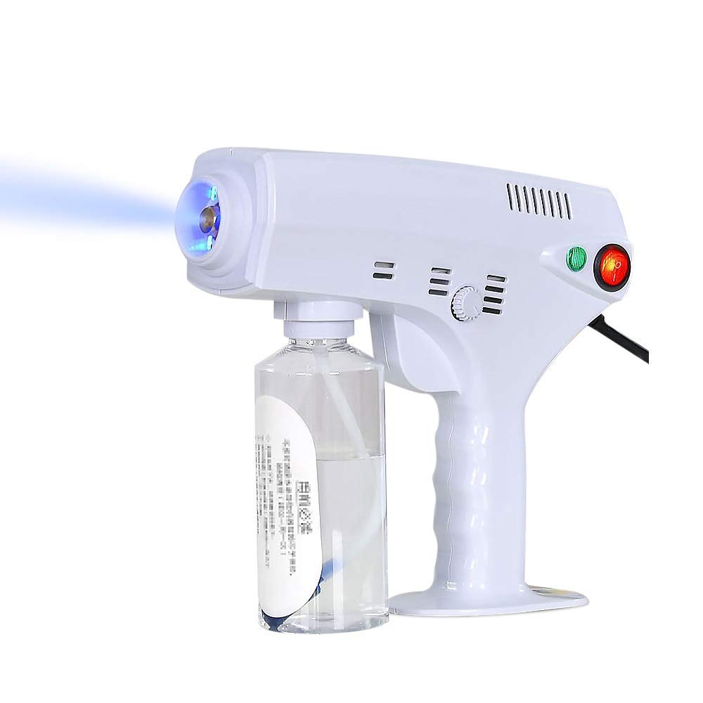 Amazon.com: Rociador Nano pistola de vapor de pelo Nano pistola de  esterilización, con botella de gran capacidad, spray de desinfección nano,  para el cuidado del cabello, desinfección del hogar, C (tamaño: B) :