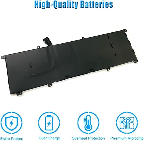 Miniatura 4 de 8N0T7 8NOT7 TMFYT 0TMFYT 11.4V 75Wh Reemplazo de batería para laptop Dell XPS 15 9575 2 en 1 Series, 15-9575-D1605TS, Precision 5530 Serie 2 en 1