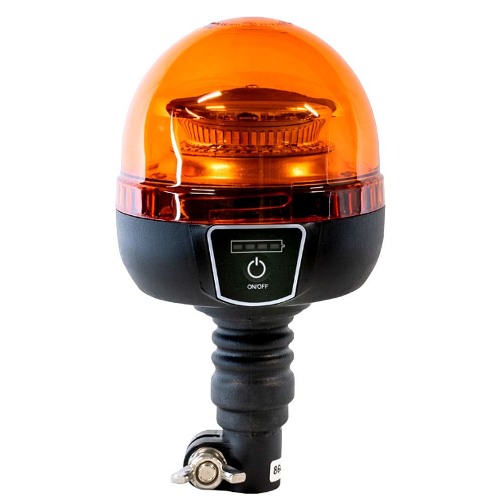GIROFARO LED RECARGABLE BASE FLEXIBLE